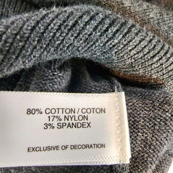 NWT Cutter & Buck Lakemont Tri-Blend Mens V-Neck Pullover Grey Sweater Size Smal - Picture 12 of 13